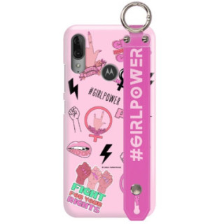 Etui Motorola MOTO E6 PLUS, Etui z Uchwytem Transparent - FunnyCase