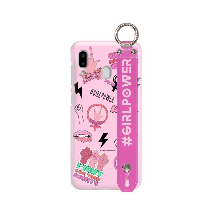 Etui Samsung GALAXY A20E, Etui z Uchwytem Transparent - FunnyCase