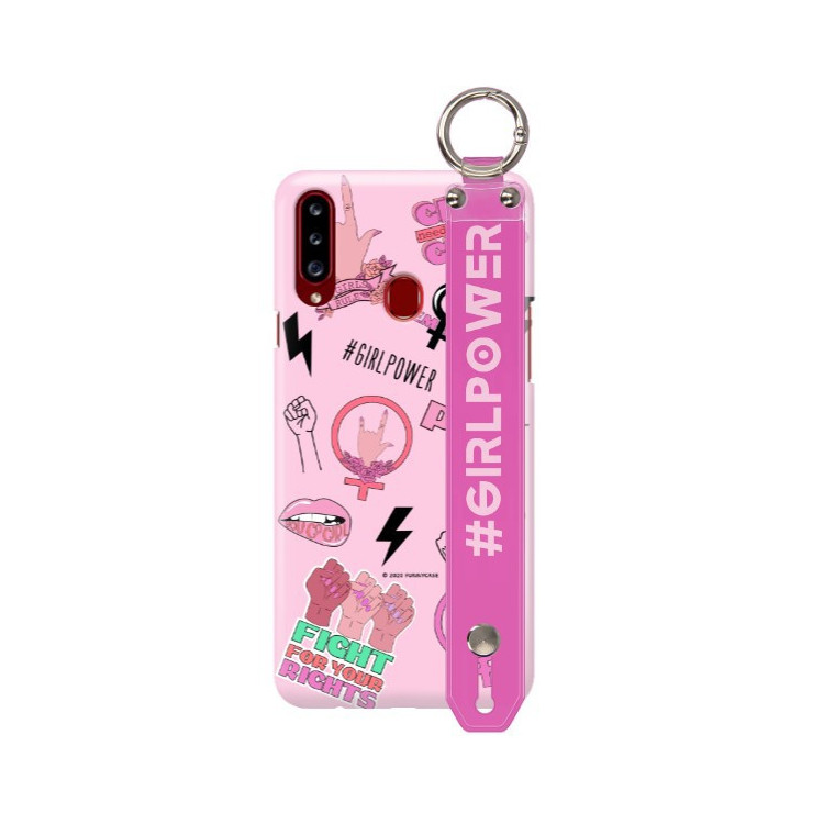 Etui Samsung GALAXY A20S, Etui z Uchwytem Transparent - FunnyCase