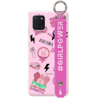Etui Samsung GALAXY A81 / NOTE 10 LITE, Etui z Uchwytem Transparent - FunnyCase