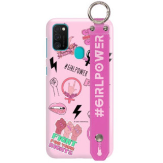 Etui Samsung GALAXY M21, Etui z Uchwytem Transparent - FunnyCase