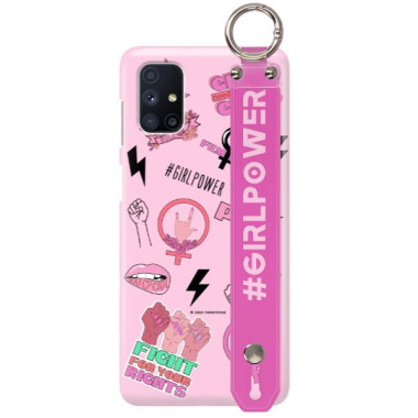 Etui Samsung GALAXY M51, Etui z Uchwytem Transparent - FunnyCase