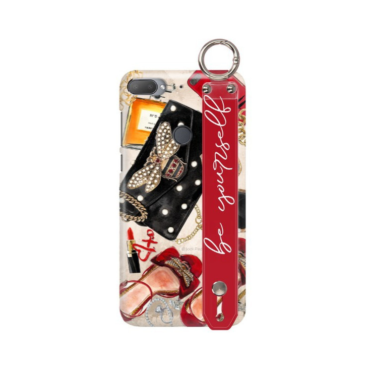 Etui Htc DESIRE 12 PLUS, Etui z Uchwytem Transparent - FunnyCase