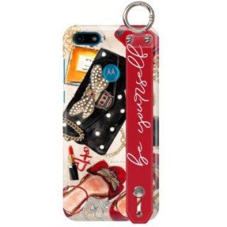 Etui Motorola MOTO E6 PLAY, Etui z Uchwytem Transparent - FunnyCase
