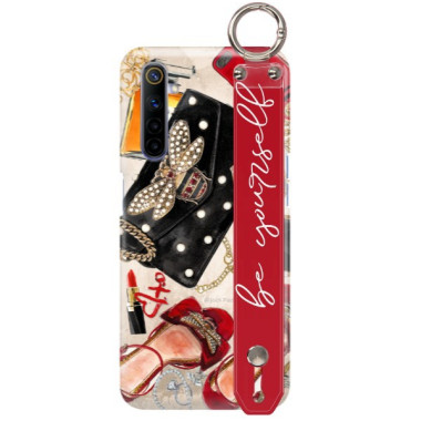 Etui Realme X50, Etui z Uchwytem Transparent - FunnyCase
