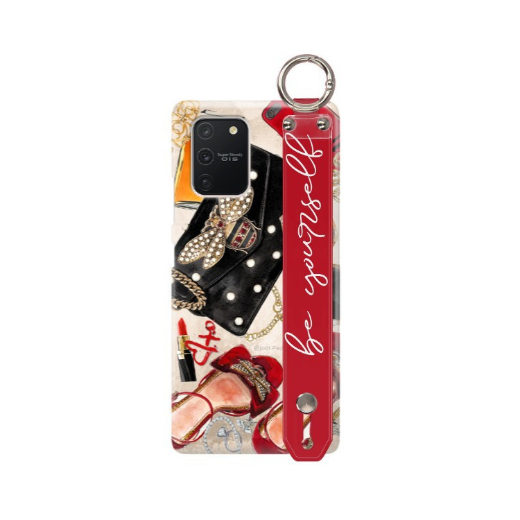 Etui Samsung GALAXY A91 / S10 LITE, Etui z Uchwytem Transparent - FunnyCase