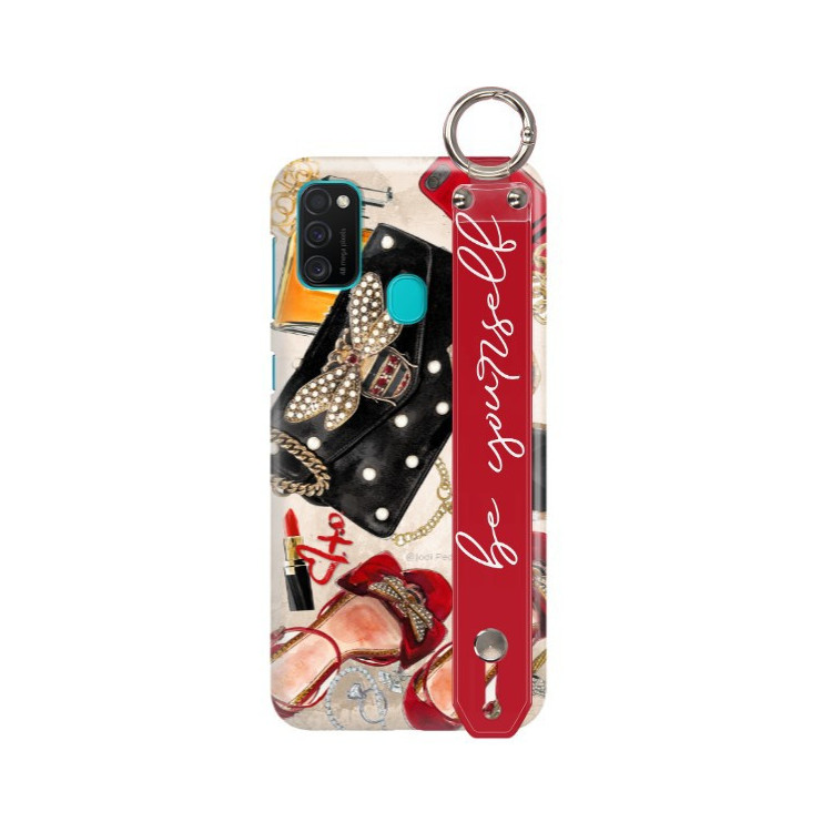 Etui Samsung GALAXY M21, Etui z Uchwytem Transparent - FunnyCase