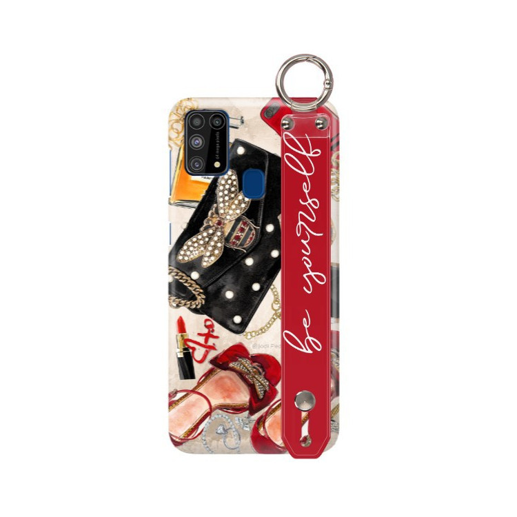 Etui Samsung GALAXY M31, Etui z Uchwytem Transparent - FunnyCase