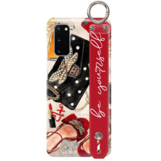 Etui Samsung GALAXY S20, Etui z Uchwytem Transparent - FunnyCase