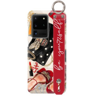 Etui Samsung GALAXY S20 ULTRA / S20 ULTRA 5G, Etui z Uchwytem Transparent - FunnyCase