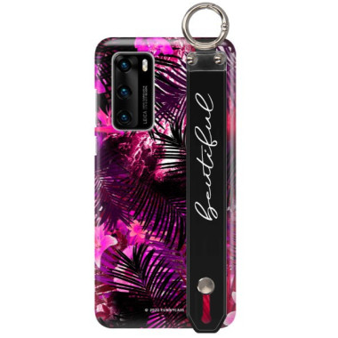 Etui Huawei P40, Etui z Uchwytem Transparent - FunnyCase