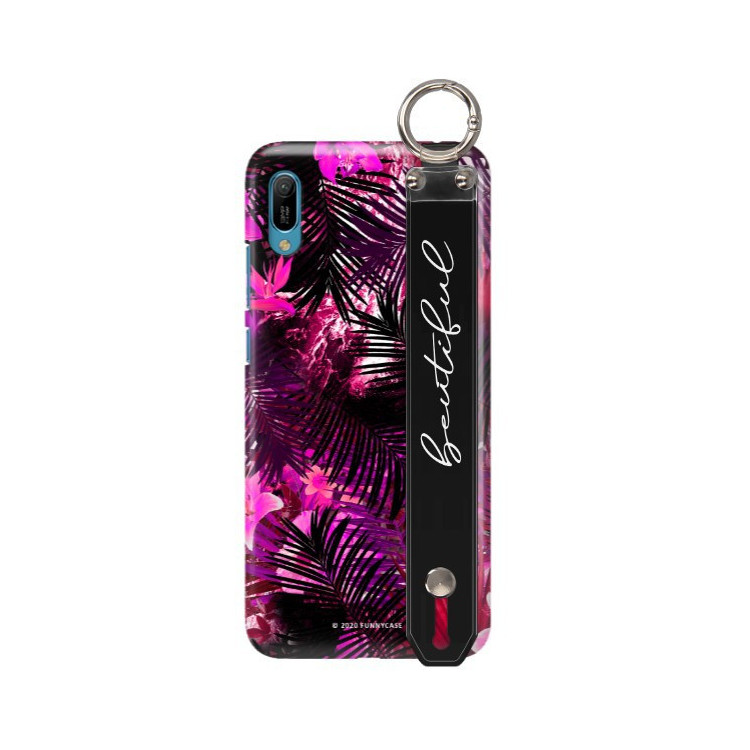 Etui Huawei Y6 2019, Etui z Uchwytem Transparent - FunnyCase