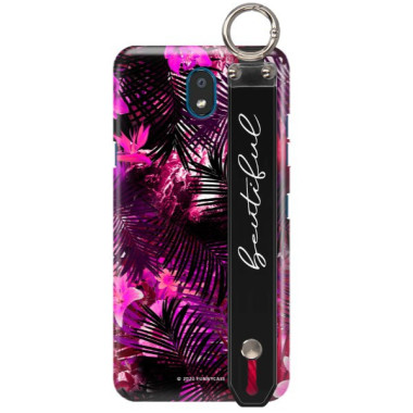 Etui Lg K30 2019, Etui z Uchwytem Transparent - FunnyCase