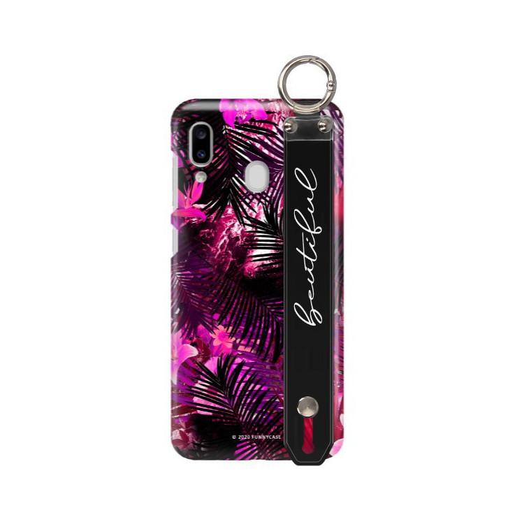 Etui Samsung GALAXY A20E, Etui z Uchwytem Transparent - FunnyCase