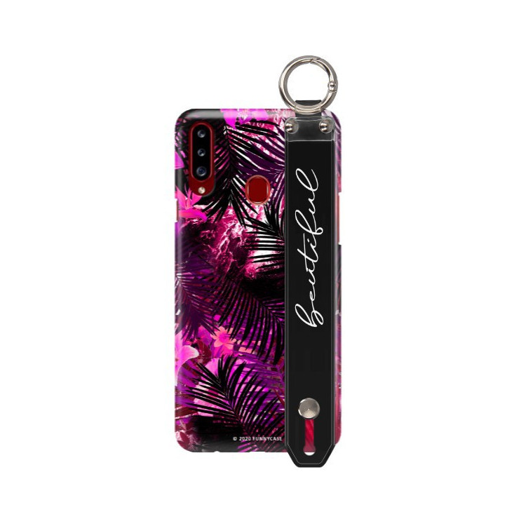 Etui Samsung GALAXY A20S, Etui z Uchwytem Transparent - FunnyCase