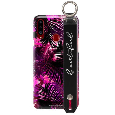 Etui Samsung GALAXY A20S, Etui z Uchwytem Transparent - FunnyCase