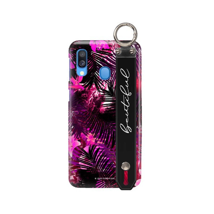 Etui Samsung GALAXY A40, Etui z Uchwytem Transparent - FunnyCase