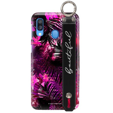 Etui Samsung GALAXY A40, Etui z Uchwytem Transparent - FunnyCase