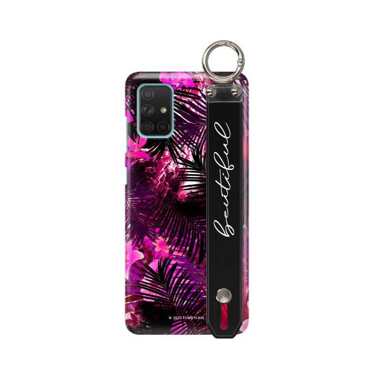 Etui Samsung GALAXY A71, Etui z Uchwytem Transparent - FunnyCase