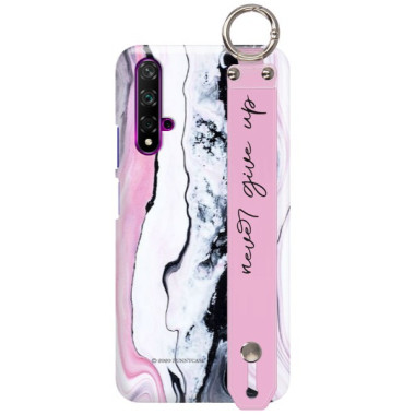 Etui Huawei NOVA 5, Etui z Uchwytem Transparent - FunnyCase