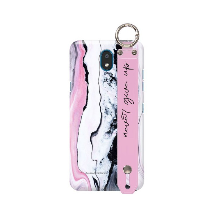 Etui Lg K30 2019, Etui z Uchwytem Transparent - FunnyCase