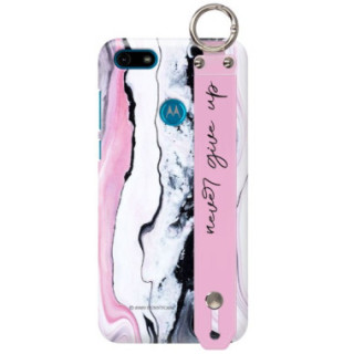 Etui Motorola MOTO E6 PLAY, Etui z Uchwytem Transparent - FunnyCase