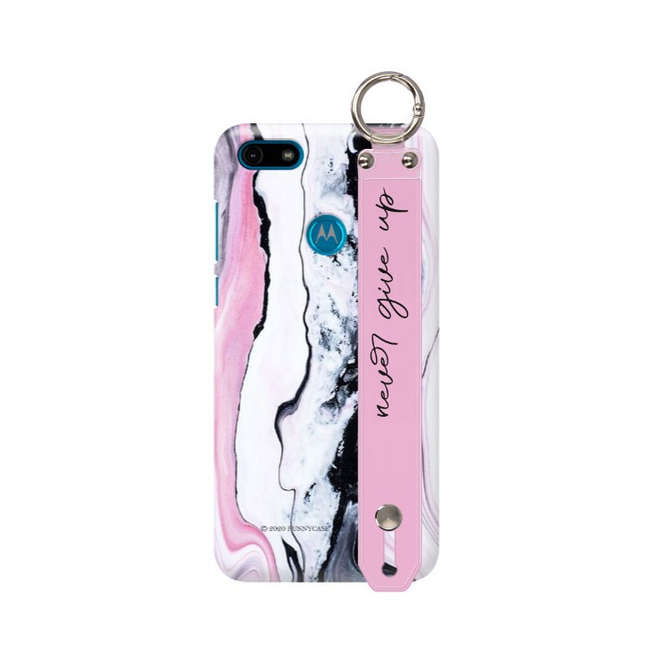 Etui Motorola MOTO E6 PLAY, Etui z Uchwytem Transparent - FunnyCase