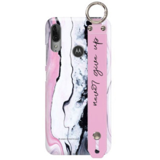 Etui Motorola MOTO E6 PLUS, Etui z Uchwytem Transparent - FunnyCase