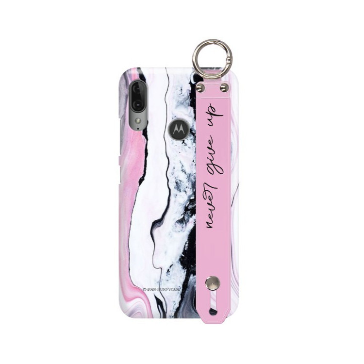 Etui Motorola MOTO E6 PLUS, Etui z Uchwytem Transparent - FunnyCase
