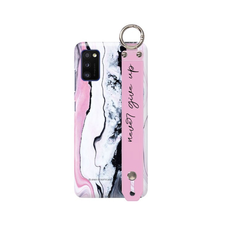 Etui Samsung GALAXY A41, Etui z Uchwytem Transparent - FunnyCase