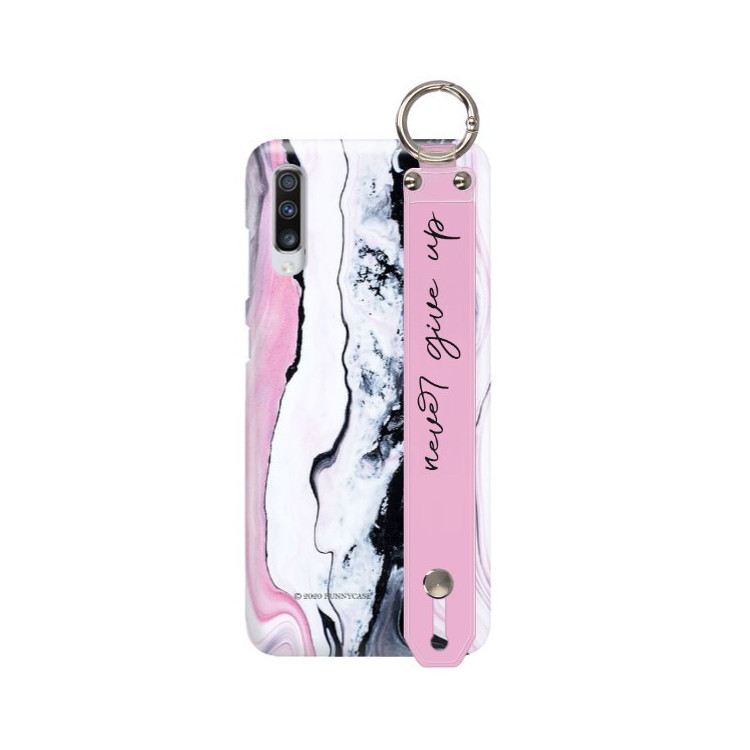 Etui Samsung GALAXY A70, Etui z Uchwytem Transparent - FunnyCase