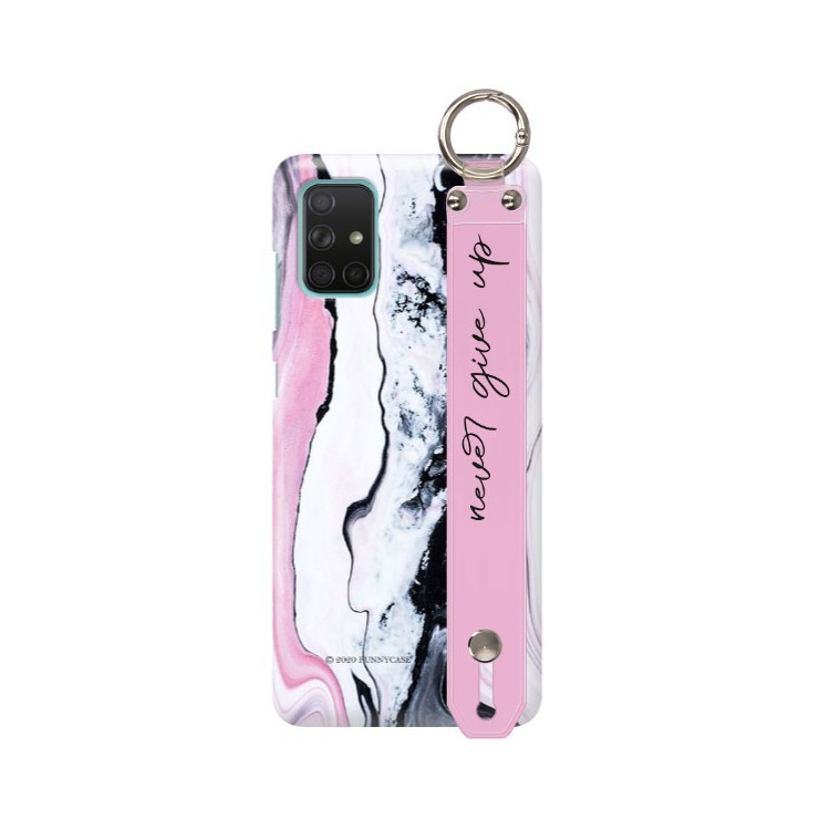 Etui Samsung GALAXY A71, Etui z Uchwytem Transparent - FunnyCase