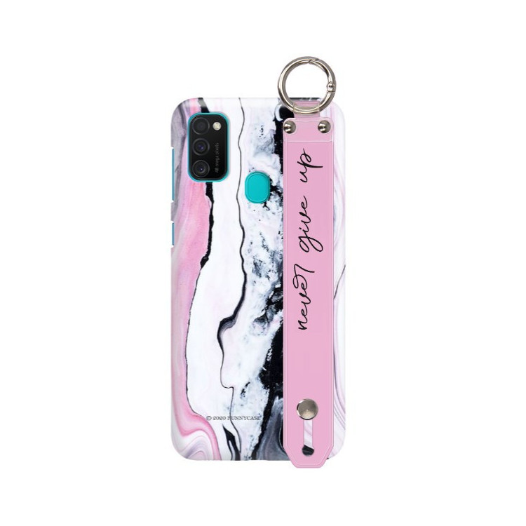 Etui Samsung GALAXY M21, Etui z Uchwytem Transparent - FunnyCase