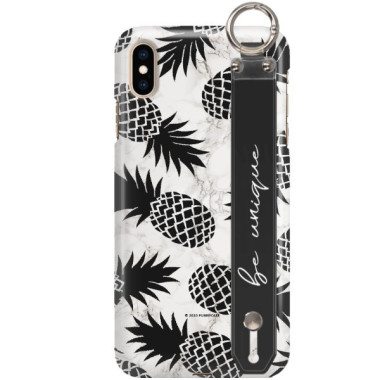 Etui Apple IPHONE XS MAX, Etui z Uchwytem Transparent - FunnyCase