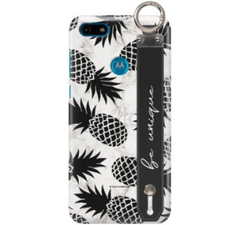 Etui Motorola MOTO E6 PLAY, Etui z Uchwytem Transparent - FunnyCase