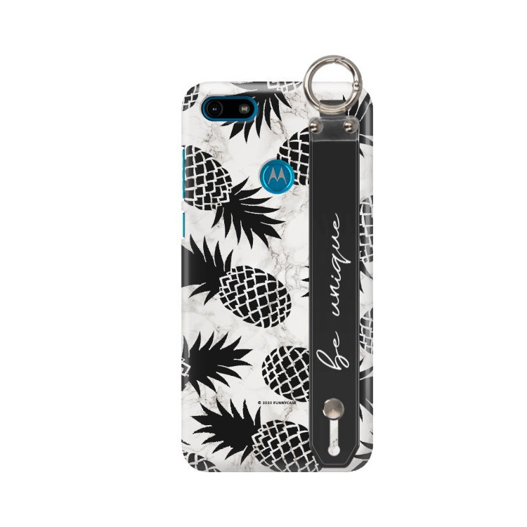 Etui Motorola MOTO E6 PLAY, Etui z Uchwytem Transparent - FunnyCase