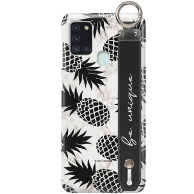 Etui Samsung GALAXY A21S, Etui z Uchwytem Transparent - FunnyCase