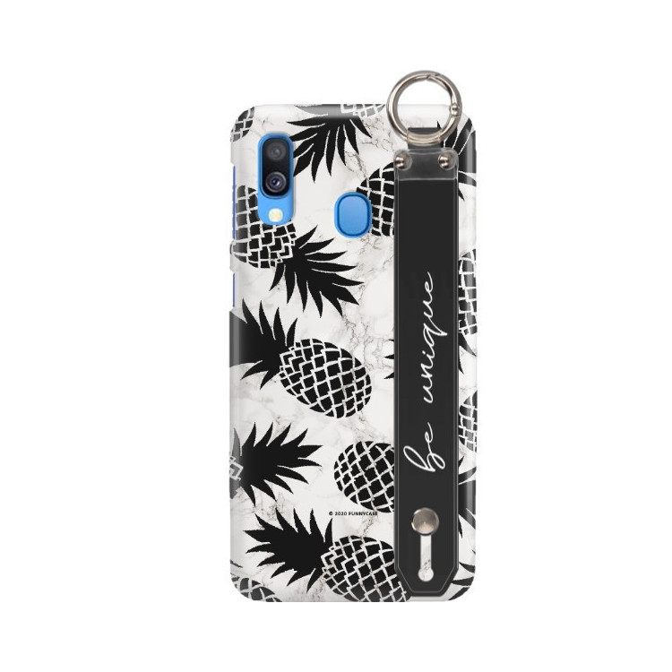 Etui Samsung GALAXY A40, Etui z Uchwytem Transparent - FunnyCase