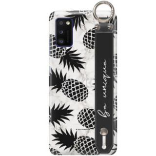 Etui Samsung GALAXY A41, Etui z Uchwytem Transparent - FunnyCase