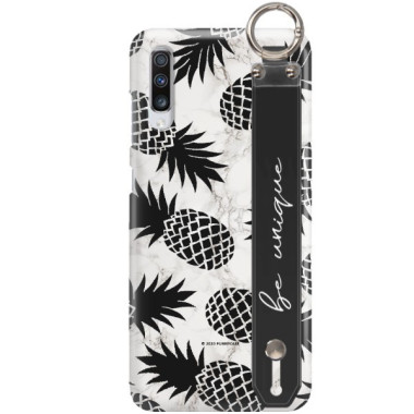 Etui Samsung GALAXY A70, Etui z Uchwytem Transparent - FunnyCase