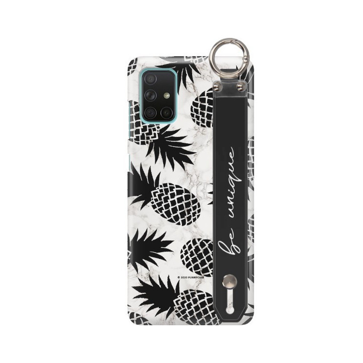 Etui Samsung GALAXY A71, Etui z Uchwytem Transparent - FunnyCase