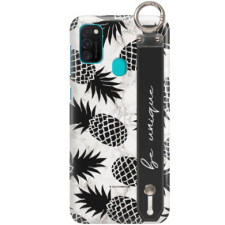 Etui Samsung GALAXY M21, Etui z Uchwytem Transparent - FunnyCase