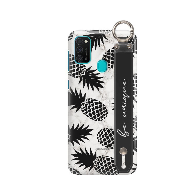 Etui Samsung GALAXY M21, Etui z Uchwytem Transparent - FunnyCase