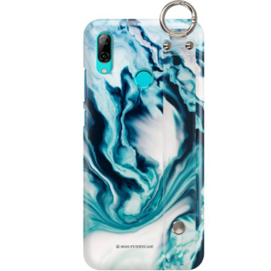 Etui Huawei P SMART Z / Y9 PRIME 2019, Etui z Uchwytem Transparent - FunnyCase