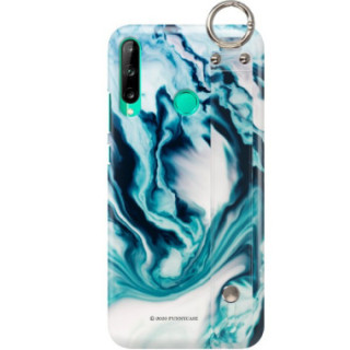 Etui Huawei P40 LITE E / Y7P, Etui z Uchwytem Transparent - FunnyCase
