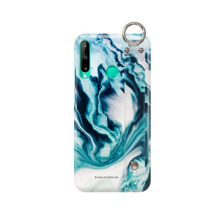 Etui Huawei P40 LITE E / Y7P, Etui z Uchwytem Transparent - FunnyCase
