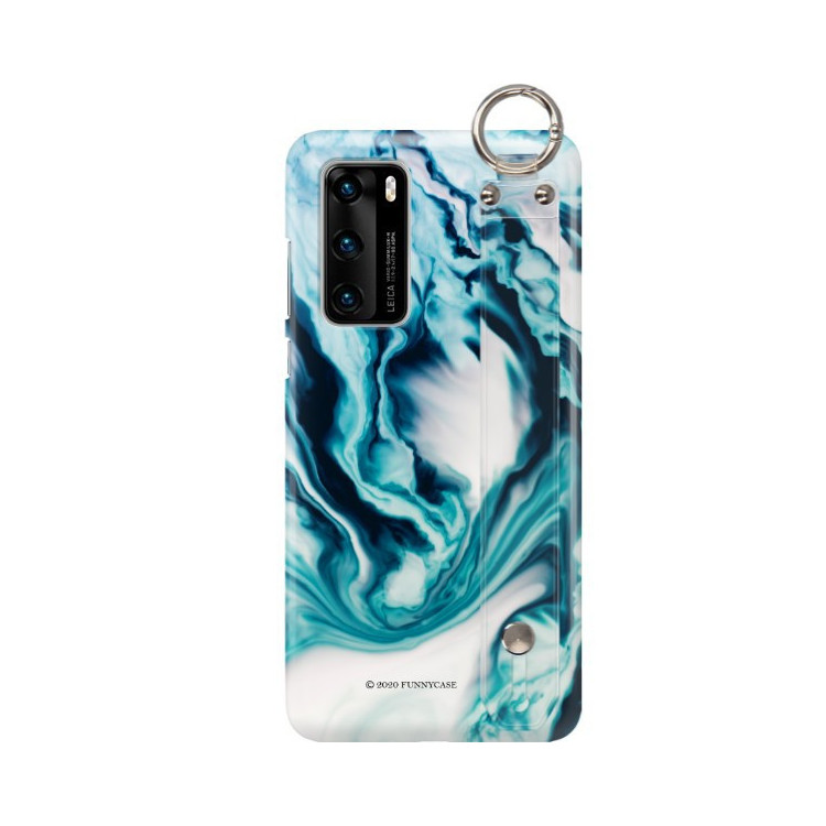 Etui Huawei P40, Etui z Uchwytem Transparent - FunnyCase