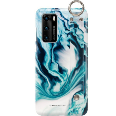 Etui Huawei P40, Etui z Uchwytem Transparent - FunnyCase