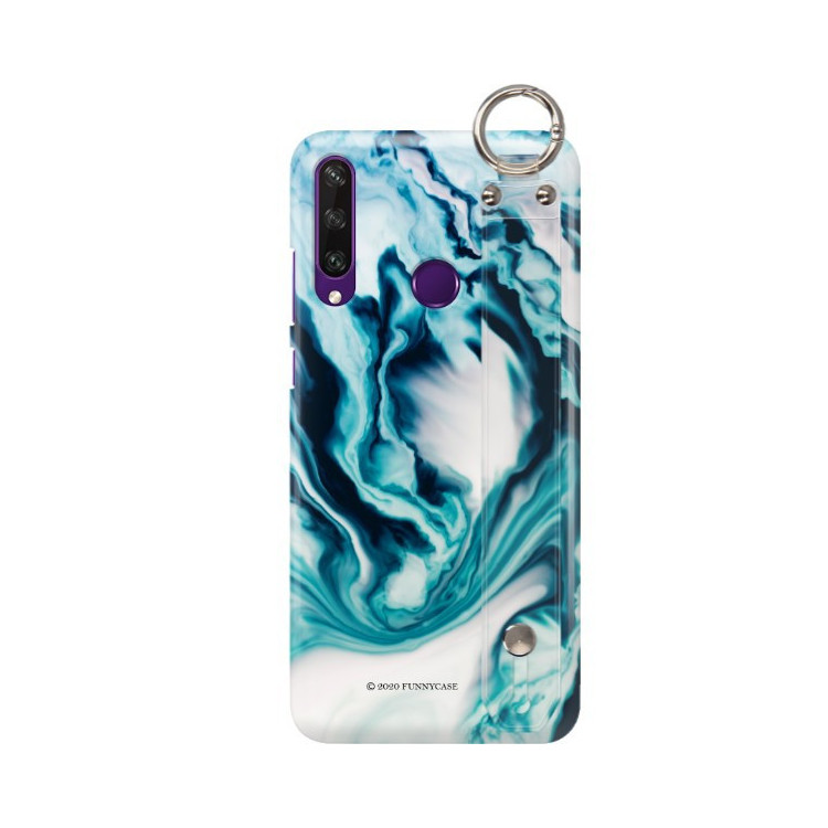 Etui Huawei Y6P, Etui z Uchwytem Transparent - FunnyCase