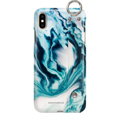 Etui Apple IPHONE XS MAX, Etui z Uchwytem Transparent - FunnyCase